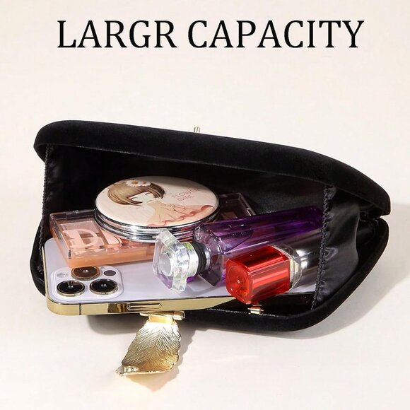 Evening Bag Small Clutch Purses Leopard Purse Formal Wedding Handbag for Women F - Picture 5 of 6